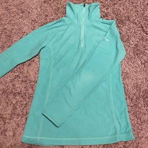 Teal Columbia fleece